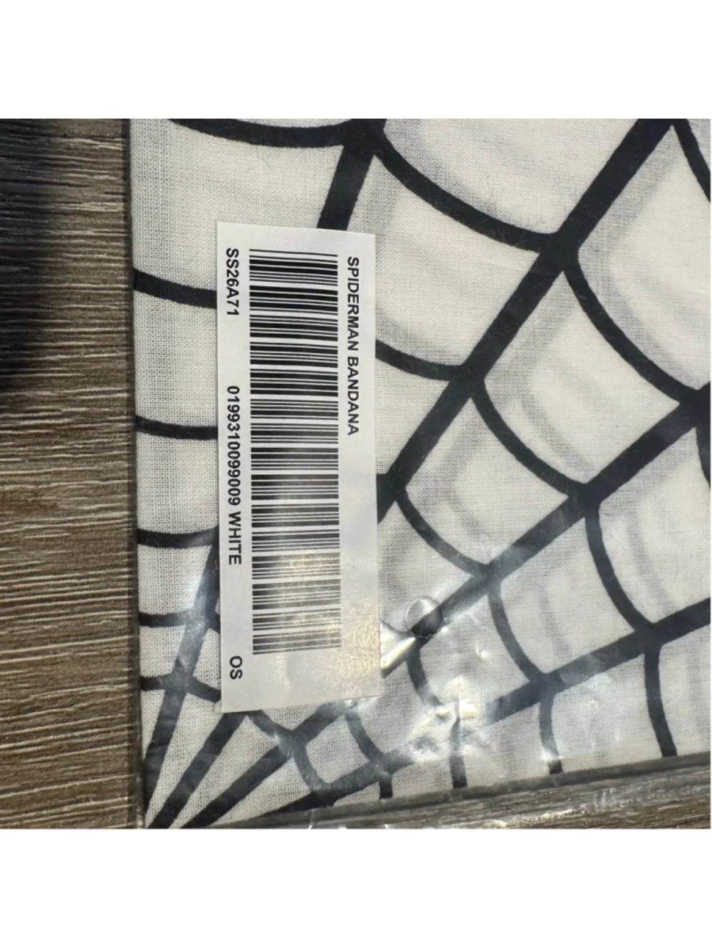 Supreme X Vanson Leathers X Spider-Man Bandana Black White Red Set Of 3 Bundle